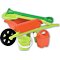 kolečko zahradní dětské PH + 4ks nářadí (hrábě, lopatka, kbelík, konvička) 2780062