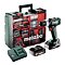 METABO BS 18 L Set aku vrtačka 18V/2*2Ah, mobilní dílna