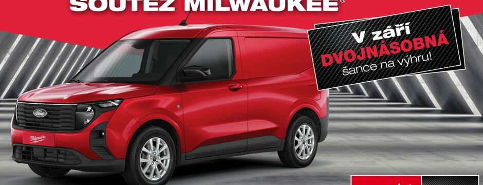 Speciální akce Milwaukee - v září dvojnásobná šance na výhru