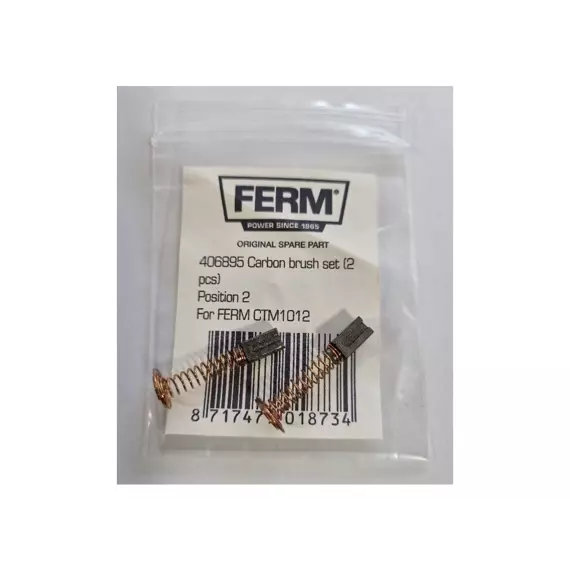 FERM uhlíky pro FCT-160F 05406895, pár