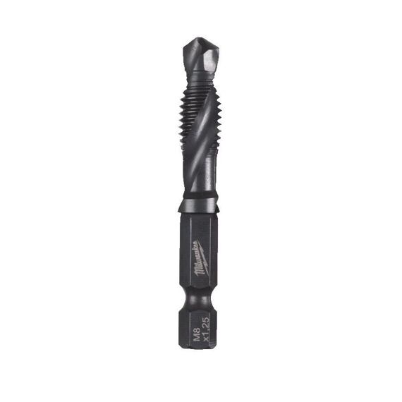 MILWAUKEE 4932498265 závitník strojní kombinovaný 3v1, M8*57mm, upnutí 6-hran 1/4"