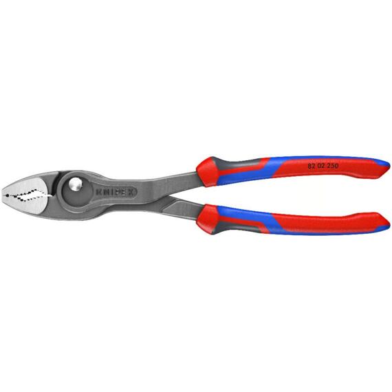 KNIPEX kleště s posuvným kloubem TwinGrip 250mm, čelní a boční úchop, 3-složková rukojeť, 8202250