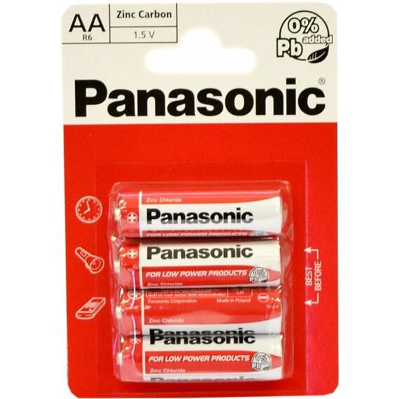PANASONIC R6RZ AA baterie tužková 1ks