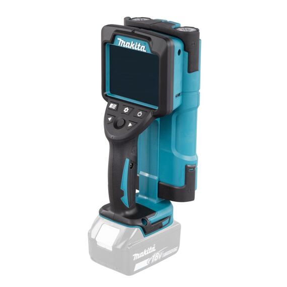 MAKITA DWD181ZJ aku detektor 18V LXT, kov/plast/dřevo, LED barevný displej, laserová linie