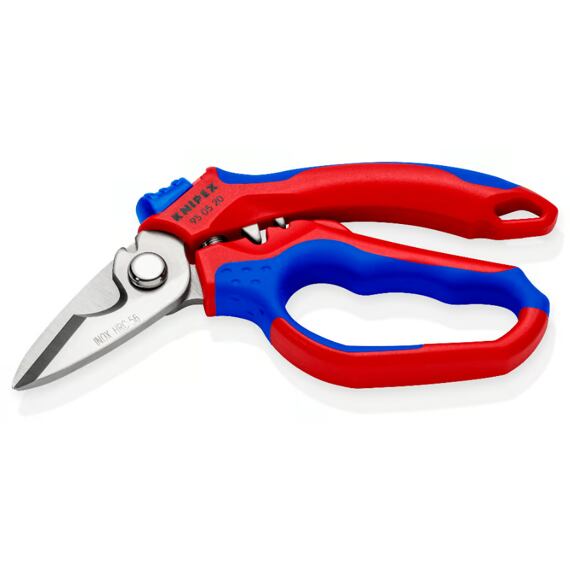 KNIPEX nůžky pro elektrikáře vyhnuté 45°, 950520SB