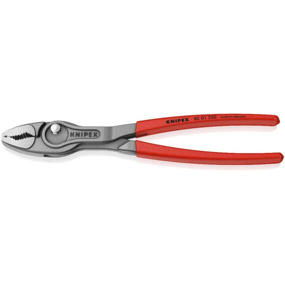 KNIPEX kleště s posuvným kloubem TwinGrip 250mm, čelní a boční úchop, 8201250