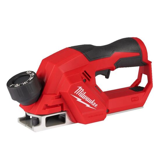 MILWAUKEE M12 BLP-0X aku hoblík 12V, šíře 51mm, úběr 2mm, falc 17,5mm, KUFR, bez baterie