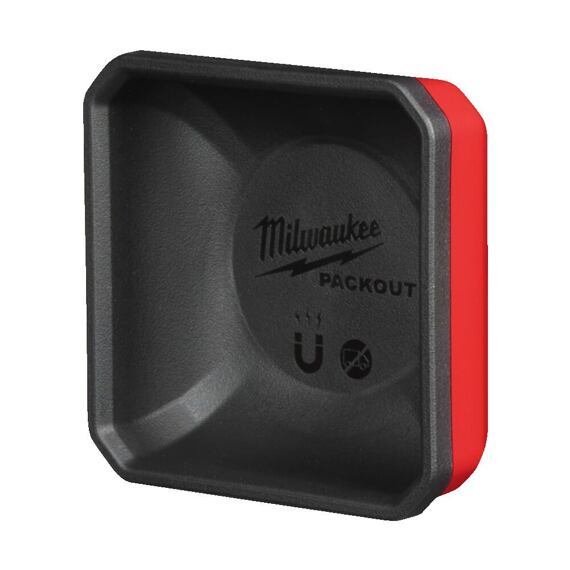 MILWAUKEE 4932493380 PACKOUT magnetická miska 10*10cm, nárazuvzdorný polymer