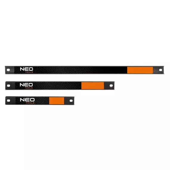 NEO magnetické lišty na nářadí sada 3ks, 457mm/10kg, 305mm/5kg, 203mm/3kg, 84-144