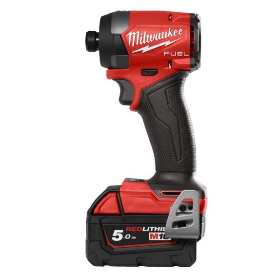 MILWAUKEE M18 FID3-502X aku rázový utahovák 18V/2*5Ah, 1/4", 119/176/226/0-226Nm, HD box