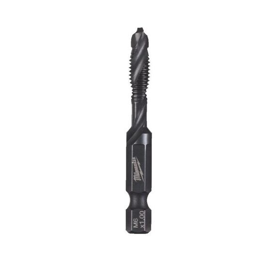 MILWAUKEE 4932498264 závitník strojní kombinovaný 3v1, M6*57mm, upnutí 6-hran 1/4"