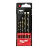 MILWAUKEE 4932352333 vrtáky do betonu sada 4-10mm (4+5+6+8+10)